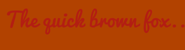 Image with Font Color B31E12 and Background Color B24200